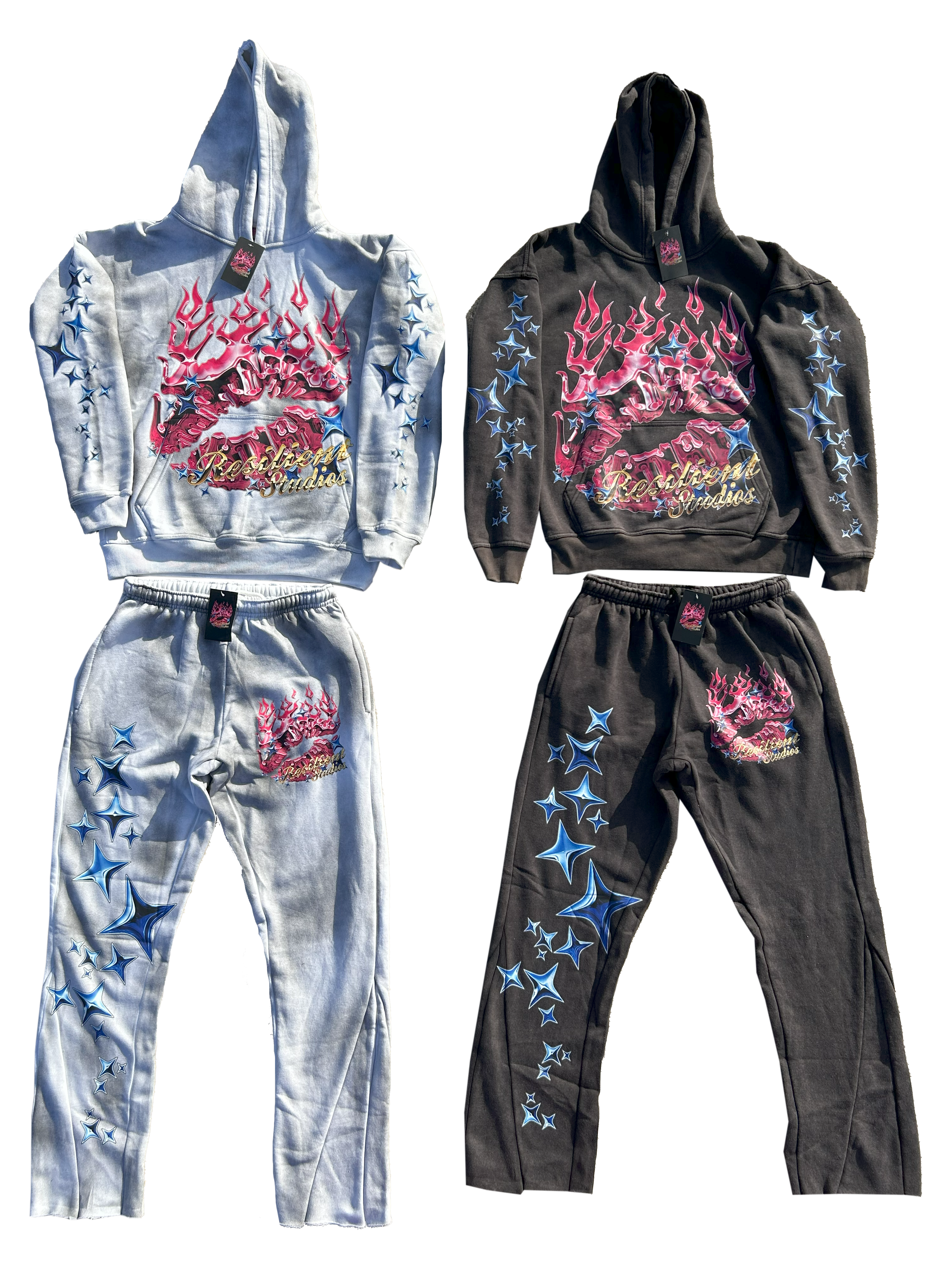 RS LIM. EDITION SWEATSUIT BUNDLE - BLACK AND WHITE